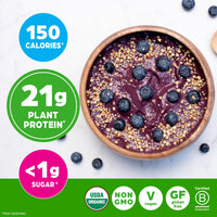 Thumbnail for Orgain Organic Vegan Protein Powder, Vanilla Bean - 21g Plant Protein, 6g Prebiotic Fiber, No Lactose Ingredients, No Added Sugar, Non-GMO, For Shakes & Smoothies, 2.03 lb (Packaging May Vary)