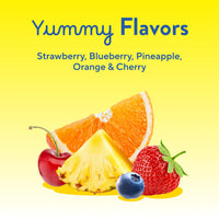 Thumbnail for Lâ€™il Critters Gummy Vites Daily Gummy Multivitamin for Kids, Vitamin C, D3 for Immune Support Cherry, Strawberry, Orange, Pineapple and Blueberry Flavors, 70 Count Gummies