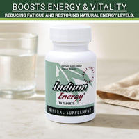Thumbnail for EAST PARK Research - Indium Energy - All Natural Indium Powerful Anti-Aging Support - Helps Increase Energy and Supports Mental Clarity, Sleep, Joints and Overall Sense of Well-Being (30 Count)