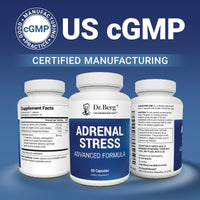 Thumbnail for Dr. Berg’s Adrenal Stress Advanced Formula - Adrenal Support Supplements for Stress, Mood and Energy Support - Adrenal Supplements - Cortisol Manager with Ashwagandha - 90 Capsules