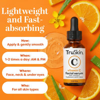 Thumbnail for TruSkin Vitamin C Serum for Face – Anti Aging Face Serum with Hyaluronic Acid & Vitamin E – Brightening Formula for Improving Appearance of Dark Spots, Fine Lines & Wrinkles – All Skin Types, 2 Fl Oz
