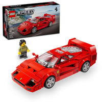 Thumbnail for LEGO Speed Champions Ferrari F40 Supercar, Toy Car Model Building Set with Driver Minifigure, Collectible Ferrari Toy for Kids Ages 9 and Up, 76934