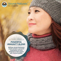 Thumbnail for Source Naturals Wellness Herbal Resistance Liquid - with Echinacea, Coptis, and Yin Chiao, Immune Support* - 2 Fluid oz