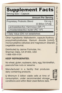Thumbnail for Jarrow Formulas Fem-Dophilus - 5 Billion CFU Per Serving - Women's Probiotic Supplement - Urinary Tract & Vaginal Health - Up to 30 Servings (Veggie Caps)