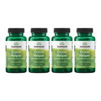 Thumbnail for Swanson Colon Helper - Promotes Digestive Health Using Vervain, Goldenseal Root, Slippery Elm Bark & More - Herbal Supplement Aiding Healthy Eliminations - (60 Capsules) (4 Pack)