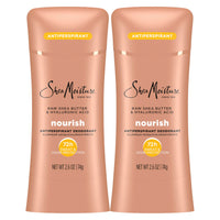 Thumbnail for SheaMoisture Antiperspirant Deodorant Stick Moisturizing Raw Shea Butter & Hyaluronic Acid 2 Count for 48HR Sweat & Odor Protection with No Parabens & No Mineral Oil 2.6 oz