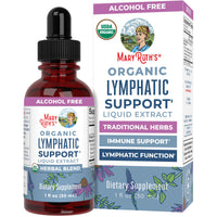 Thumbnail for Lymphatic Support Drops by MaryRuth's | USDA Organic Lymphatic Cleanse Immune Support Supplement| Lymphatic Support with Echinacea & Elderberry | Blue Vervain | Vegan | Non-GMO | 30 Servings