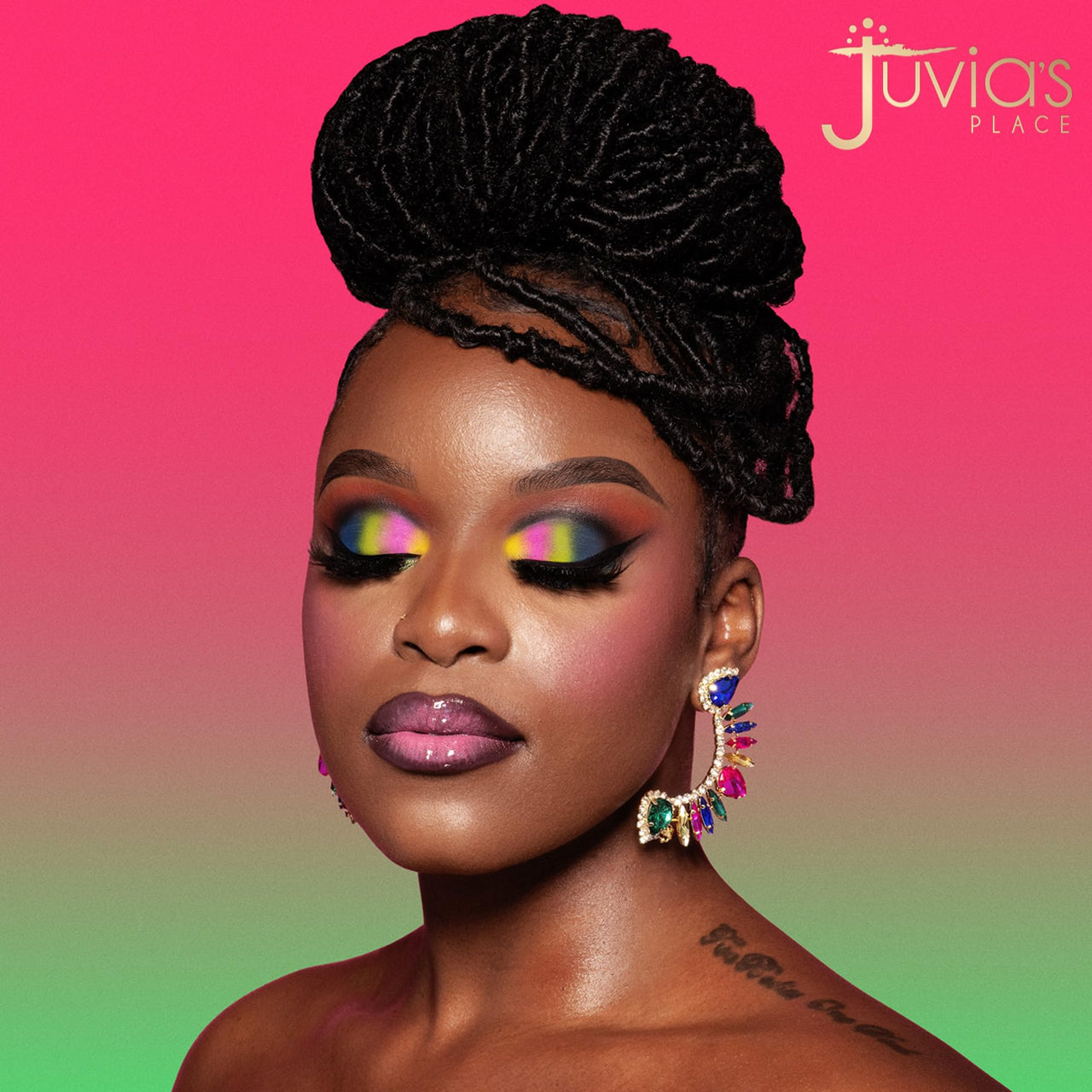 Juvia's Place Culture 2 - Eye Shadow Palette 30 Colors, Long Lasting High Pigment Rich Glitter Natural Smoky Tones Matte Brown Neutral & Shimmering Metallic Makeup Non Fading Beauty Rich Glam