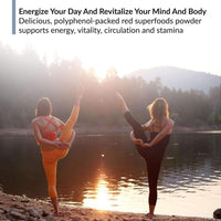 Thumbnail for BioTrust Eternal Reds, Red Superfoods Powder, Support for Heart Health and Circulation, Energy, Stamina, No Added Sugar or Caffeine, Naturally Flavored and Sweetened, Berry Flavor (30 Servings)