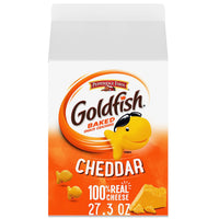 Thumbnail for Goldfish Cheddar Cheese Crackers, 27.3 Oz Carton