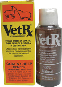 Thumbnail for GOODWINOL Products 034922 Vetrx Goat & Sheep Remedy, 2 oz
