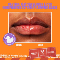 Thumbnail for NYX PROFESSIONAL MAKEUP Duck Plump High Pigment Lip Gloss, Lip Plumper Gloss with Spicy Ginger - Flippin Slime