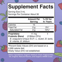 Thumbnail for MARYRUTH'S Organics Kids Very Berry Liquid Probiotic, 2 FZ