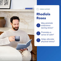 Thumbnail for Pure Encapsulations Rhodiola Rosea - for Occasional Stress, Endurance & Fatigue Relief* - with Adaptogens - Gluten Free & Vegan - 90 Capsules