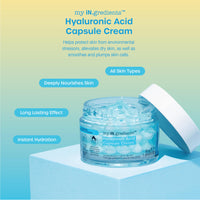 Thumbnail for masque BAR My Ingredients Hydrating Capsule Cream Face Moisturizer, Hyaluronic acid based moisturizer, Boba face cream with Niacinamide, Korean skin care 50ml