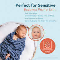 Thumbnail for Happy Cappy Moisturizing Cream - Baby Cream for Eczema-Prone Skin, Dry Skin Lotion for Infants, Toddlers & Kids, Pediatrician-Formulated, Gentle, Paraben Free, Hypoallergenic, Sulfate Free - 12 fl oz