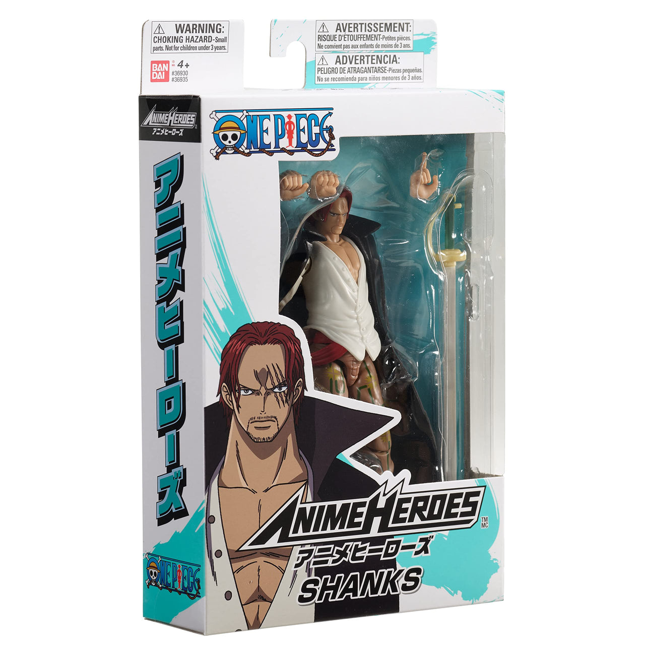 ANIME HEROES - One Piece - Shanks Action Figure