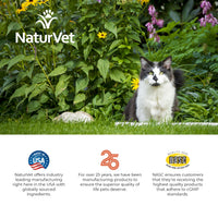 Thumbnail for NaturVet Hemp Allergy Aid Plus Hemp Seed Soft Chews for Cats, 60 ct, Made in The USA
