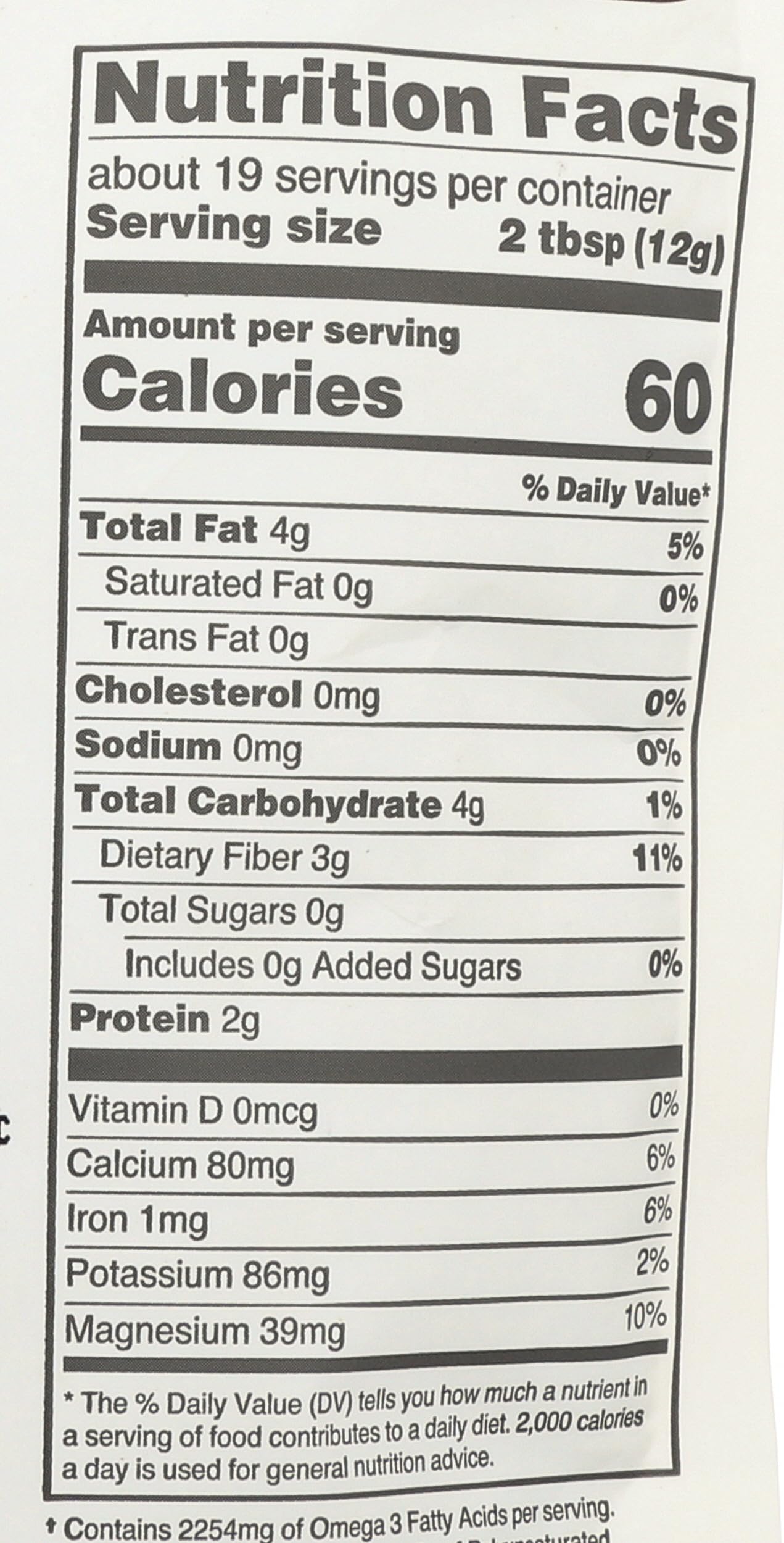Organic Chia Powder 8 Ounces