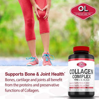 Thumbnail for Olympian Labs Multi Collagen Complex Type I, II, III, V, X, Hair, Nails, Joint, Gut Health, 90 Caps, 30-Day Supply