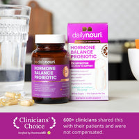 Thumbnail for Daily Nouri Hormone Balance Probiotics for Women | Hormone Balance for Women | PMS, Hormonal Acne, & Bloating Support | 7 Clinically Studied Strains + Omega | 30-Day Supply