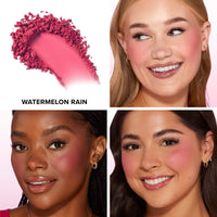 Thumbnail for Too Faced Cloud Crush Blush | Buildable, Blendable, High Pigment Color, Vegan + Cruelty Free, 0.17 oz, Watermelon Rain