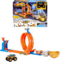 Thumbnail for Hot Wheels Monster Trucks Loop-and-Flip Trophy Challenge Playset