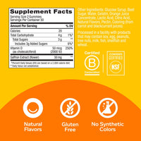 Thumbnail for OLLY Hello Happy Gummy Worms, Mood Balance Support, Vitamin D, Saffron, Adult Chewable Supplement, Tropical Zing - 60 Count