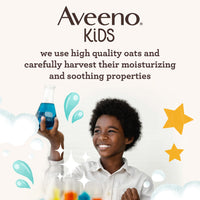 Thumbnail for Aveeno Kids Face & Body Wash for Sensitive Skin, Oat Extract, Tear-Free, Non-Drying, Light Scent, Pump Dispenser, Hypoallergenic, Phthalate, Sulfate & Dye Free, 18 fl oz