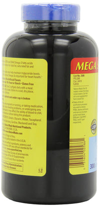 Thumbnail for Nature Made 1200mg of Fish Oil, 2400 per Serving, 360mg of Omega-3, 300 Softgels, 300 Count (Pack of 1)