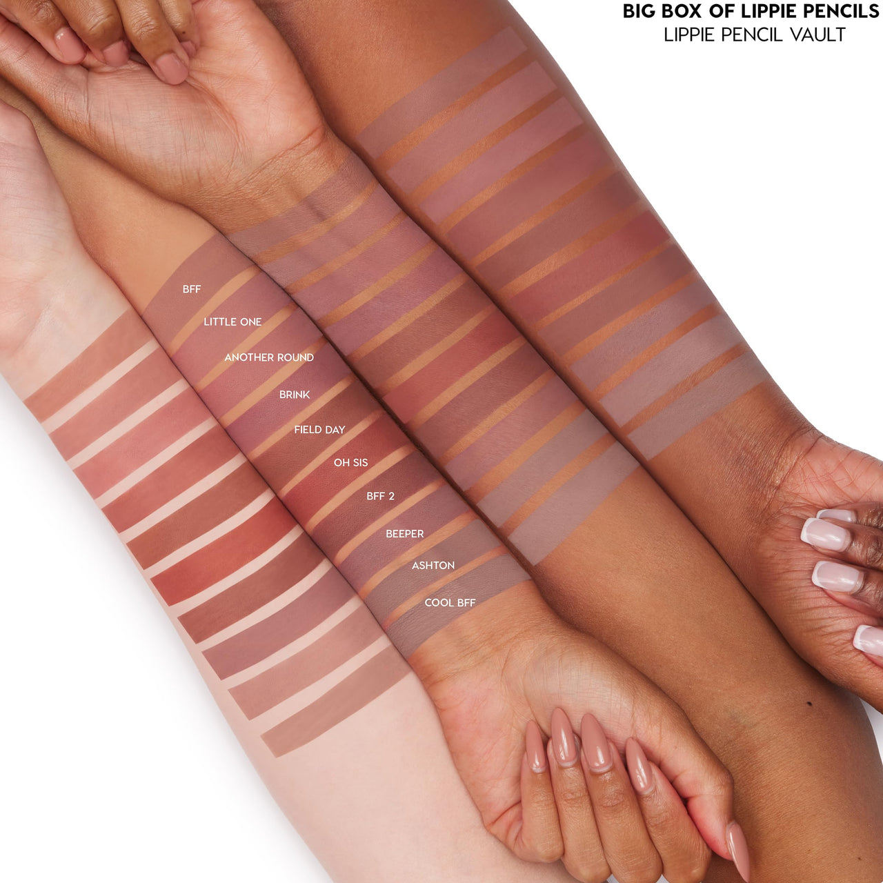 ColourPop Lippie Lip Pencil - High-Pigment, Long-Lasting Lip Liner - Sharpenable Lip Liner Pencil for High-Impact Lip Color - Vegan, Cream Formula with Precise Application - BFF 2 (0.04 oz)
