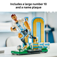Thumbnail for LEGO Editions Lionel Messi – Soccer Legend - Building Set for Boys & Girls, Ages 12+ - Collectible Soccer Gift with Plaque - Kids Bedroom or Shelf Decor - 43015