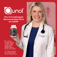 Thumbnail for Qunol CoQ10 200mg Softgels, Ultra CoQ10 - Ultra High Absorption Coenzyme Q10 Supplements - Antioxidant Supplement for Vascular and Heart Health & Energy Production - 2 Month Supply - 60 Count