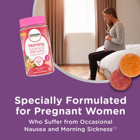 Thumbnail for Centrum Morning Sickness Relief Gummies, Citrus Ginger Flavor - 60 Count, Up to 60 Day Supply
