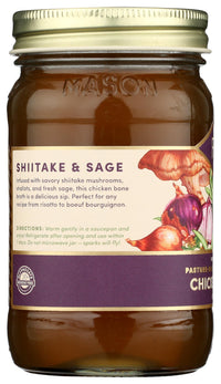 Thumbnail for Fond, Shiitake & Sage Chicken Bone Broth, 14 Fl Oz