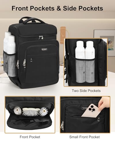 Image 5 of Relavel Barber Bag, Hair Tools Travel Bag