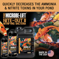 Thumbnail for MICROBE-LIFT Nite-Out II Water Cleaner for Outdoor Ponds and Water Gardens, Rapid Ammonia and Nitrite Reduction (16 Ounces)