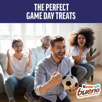 Thumbnail for Kinder Bueno Mini Milk Chocolate Bars with Hazelnut Filling, Chocolate Candy Bars for Game Day, Football Party Supplies, Snacks for Adults, 5.7 oz
