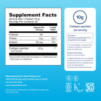 Thumbnail for Vital Proteins Collagen Peptides Powder Supplement, Hydrolyzed Collagen Peptides Travel Pack, 20 Individual Packets