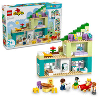 Thumbnail for LEGO DUPLO Town 3 in 1 Modern Family House with Figures Building Toy - Learning Play Set for Toddler Boys & Girls, Ages 2+ - Fine Motor Skills Toys for Preschool - Gift for Birthdays - 10470