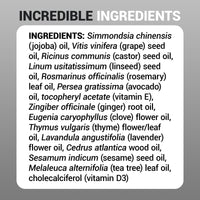 Thumbnail for Dr. Berg Scalp & Hair Serum (Improved Formula) with Vitamin D3 & E - Clinically Tested, Paraben- and Sulfate-Free Hair Oil for Women & Men - Includes Rosemary Oil, Castor Oil & Jojoba Oil - 2 Fl oz