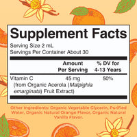 Thumbnail for MaryRuth Organics USDA Kids Vitamin C Drops | Vegan Immune Support Supplement for Ages 4-13 | Immune Support & Overall Health | Vitamin C from Organic Acerola Fruit Extract | 2oz
