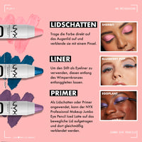 Thumbnail for NYX PROFESSIONAL MAKEUP Jumbo Eye Pencil, Blendable Eyeshadow Stick & Eyeliner Pencil - Yogurt