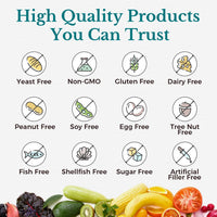 Thumbnail for VITALITOWN Probiotics 120 Billion CFUs | 36 Strains, with Prebiotics & Digestive Enzymes for Men Women | Shelf Stable | Digestive Health & Immune Support | Vegan, Non-GMO | 30 Delayed Release Veg Caps