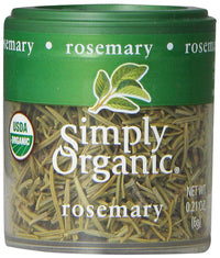 Thumbnail for Simply Organic Whole Rosemary Leaf, Certified Organic | 0.21 oz | Rosmarinus officinalis L.