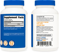 Thumbnail for Nutricost D-Mannose 1000mg Per Serving, 120 Capsules - 500mg Per Capsule, Urinary Tract Health, Non-GMO and Gluten Free
