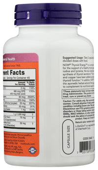 Thumbnail for Now Foods Thyroid Energy, 90 CT