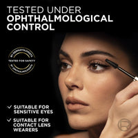 Thumbnail for L'Oreal Paris Voluminous Panorama Mascara, Volumizing and Lengthening Formula, Longwear, Smudge-Resistant and Washable, All Night Black Mascara, 0.33 Fl Oz