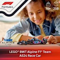 Thumbnail for LEGO Speed Champions BWT Alpine F1 Team A524 Race Car Toy - Building Set for Kids, Boys & Girls, Ages 10+ - Toy Car for F1 Fans - Gift Idea for Birthday - 77248