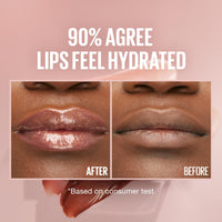 Thumbnail for Maybelline Lifter Gloss, Hydrating Lip Gloss with Hyaluronic Acid, High Shine for Plumper Looking Lips, Brass, Pink Neutral, 0.18 Ounce